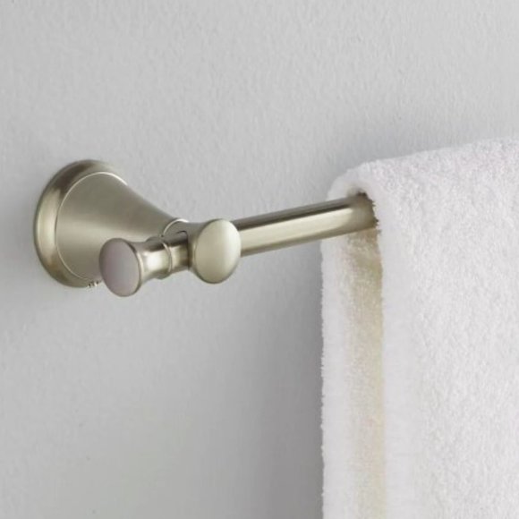 NIB Pfister Pasadena 18 in. Towel Bar in Brushed Nickel Finish - Picture 1 of 4